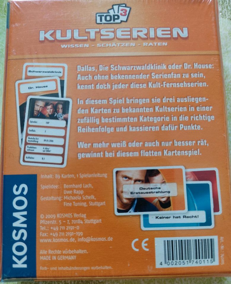 Spiel "Kultserien" in Westendorf b Kaufbeuren