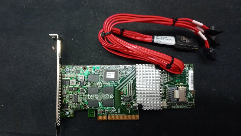 3Ware (LSI) 9750-4i SAS/Sata Mega RAID Controller in Weisel