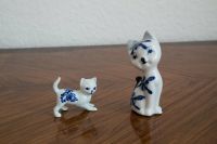 ⭐Porzellan Kätzchen Katze Figur glasiert Handarbeit⭐ Köln - Bickendorf Vorschau