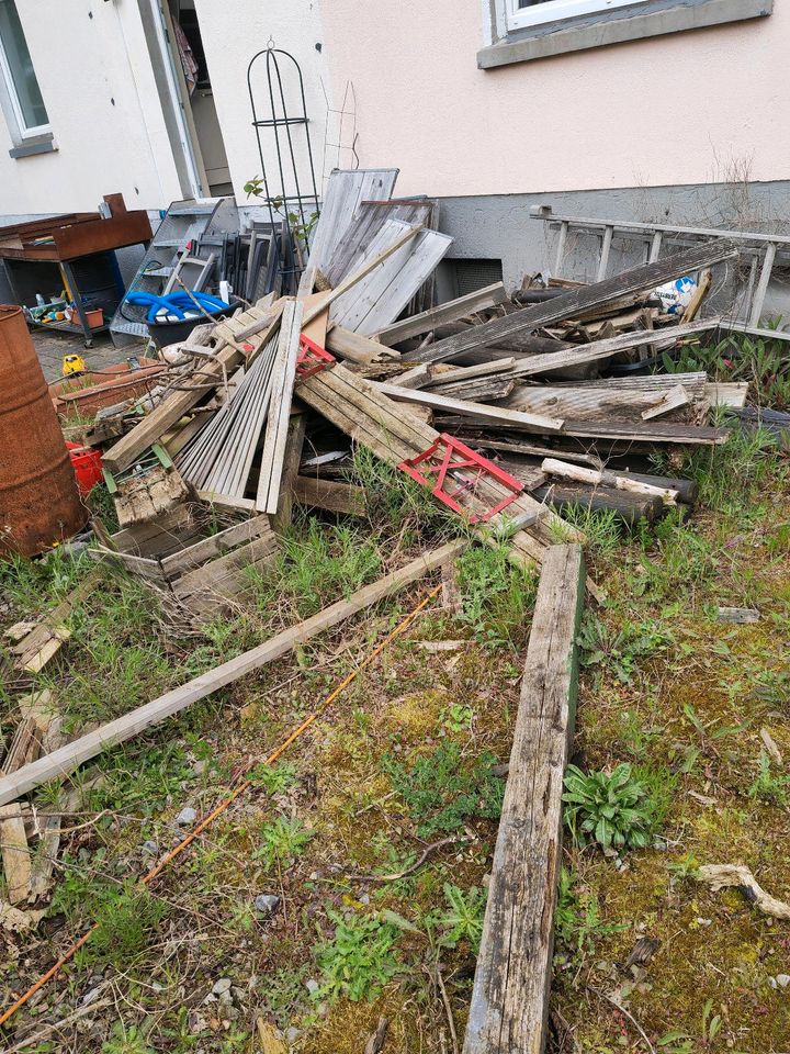 Brennholz zu verschenken, Feuerholz, Holz, Feuer, in Bottrop