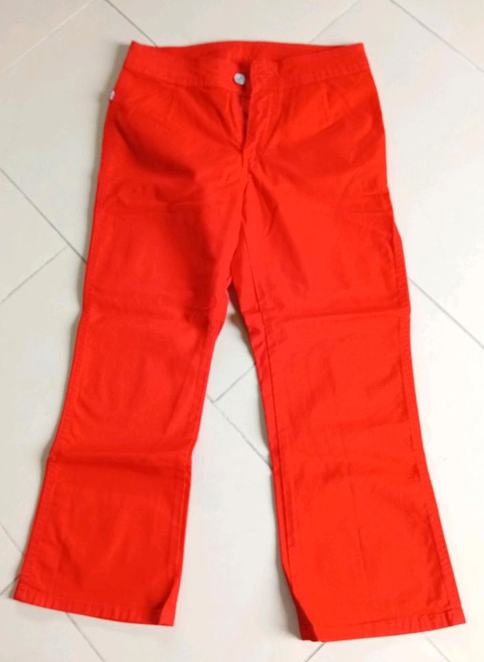 Levi's 7/8 Capri Hose Jeans W28 L23 rot in Niederfischbach