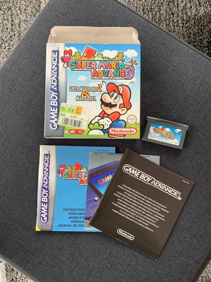 Super Mario Bros. 2 & Mario Bros. für den Gameboy Advance in Rheda-Wiedenbrück