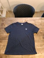 T-Shirt dunkelblau mit Herz in silber Gr. L Esprit Münster (Westfalen) - Wolbeck Vorschau