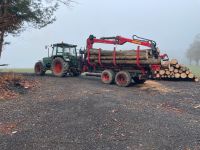 Holzrücken Holztransport Brennholz Rückewagen Bayern - Krummennaab Vorschau