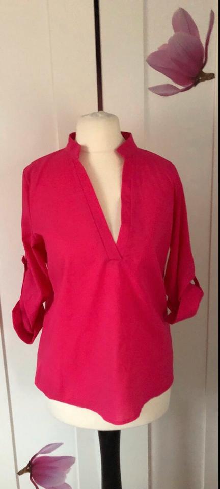 Süße Damen Sommer Bluse Gr S 36 38 pink wie neu in Bad Homburg