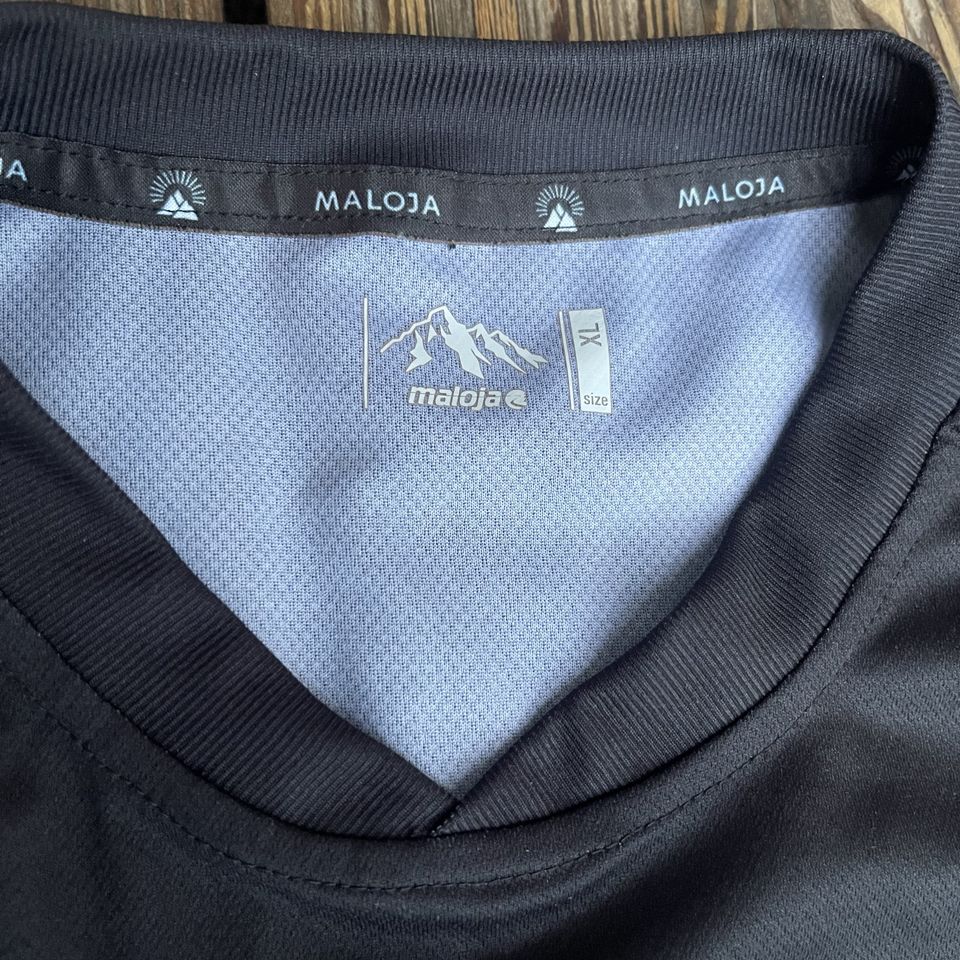 Funktions- T-Shirt von Maloja (XL Damen) Top schwarz in Heidelberg