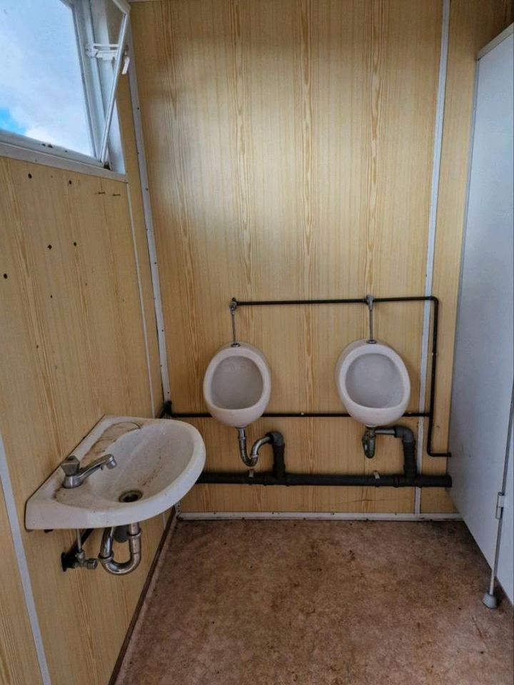 20 Fuß Sanitär container Toilette Toilettencontainer in Mücke