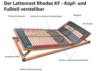 2x 7 Zonen Lattenrost bis 180 kg Bett Schlafzimmer Essen - Essen-Stadtwald Vorschau