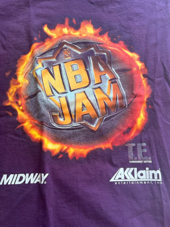 Vintage NBA Jam Promo Tshirt Sega Nintendo Genesis rare USA 90s in Berlin