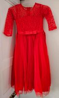 Rotes festliches Kleid Gr. 116/122 Nordrhein-Westfalen - Bergheim Vorschau