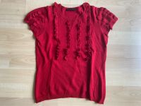 Shirt Sisley rot Rüschen Gr. 128 Pankow - Prenzlauer Berg Vorschau