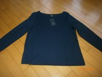 Designer Madeleine Damen Shirt langarm dunkel blau Gr. M 44 neu, Dortmund - Holzen Vorschau