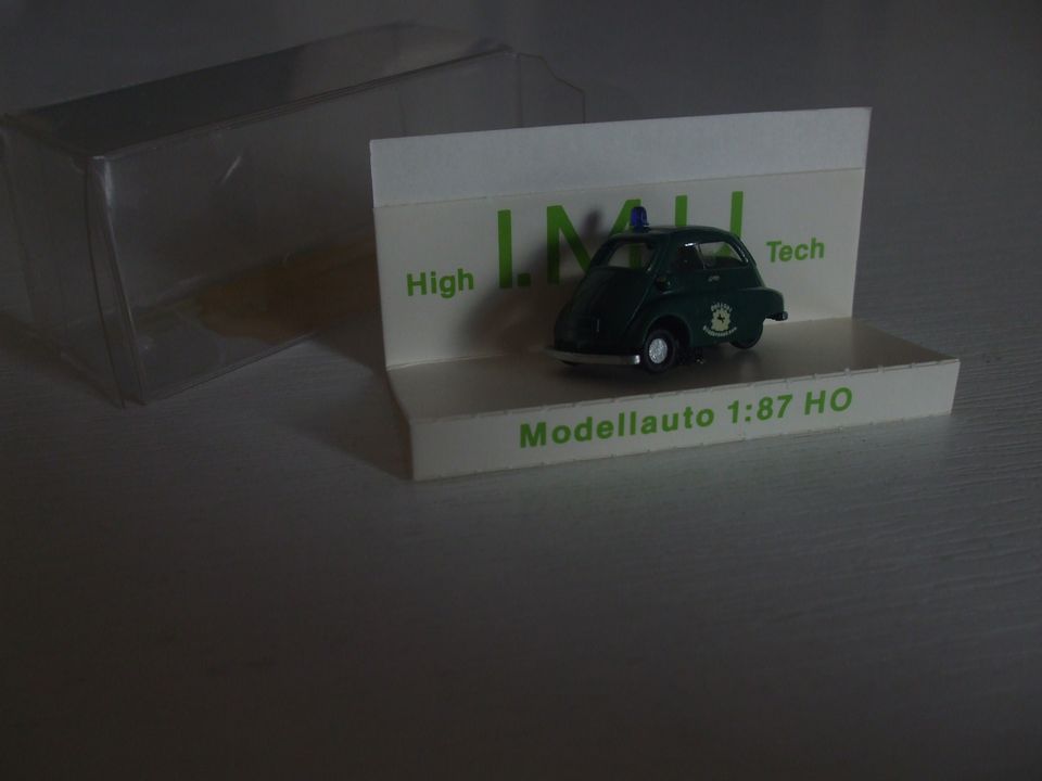 Modellauto - Isetta 300 - Polizei - 1:87 H0 - Wie neu ! in Herbolzheim