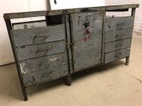 Industrie Werbank aus Metall mit 8 Schubladen, Sideboard Innenstadt - Köln Altstadt Vorschau