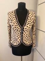 Marc Cain Marcain Jacke Gr. 38 N4 beige schwarz Animal Print Bayern - Augsburg Vorschau