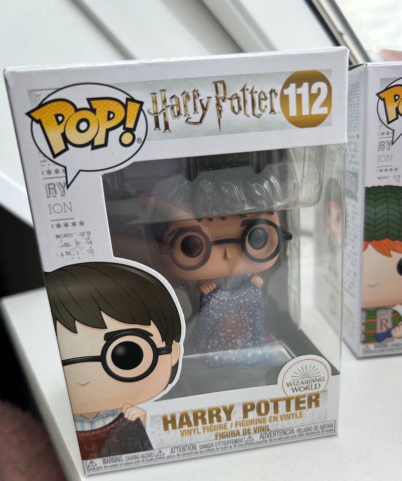 Harry Potter Funko Pop's Ron, Harry, Hermine + Quidditch Regeln in Rheinberg