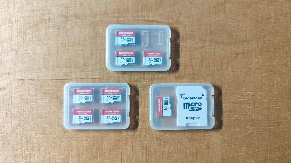 Gigastone Kamera Plus 8x 32GB MicroSDHC Speicherkarte NEU in Hannover