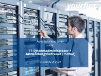 IT-Systemadministrator / Anwendungsbetreuer (m/w/d) | Adelheidsdo Niedersachsen - Adelheidsdorf Vorschau