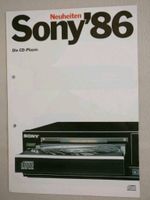 Sony Prospekt Katalog CDP 1986 1987 Bayern - Bamberg Vorschau