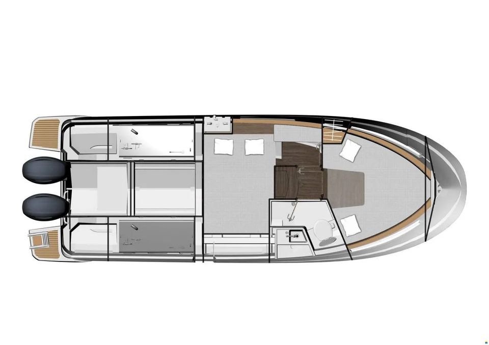 Jeanneau Merry Fisher 895 Sport Offshore +++neuwertig+++ in Stade