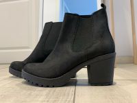 Oxmox Stiefeletten Gr. 40 Echtleder schwarz Stuttgart - Stuttgart-West Vorschau