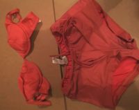 ✿ H&M Bikini Bade Shorts mit 34 Träger BH Oberteil 70A Neon Pink Baden-Württemberg - Mannheim Vorschau