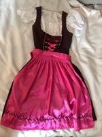 Distler Dirndl braun pink mit Bluse Dirndlbluse Gr. 34 XS Bayern - Weilheim i.OB Vorschau