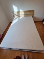 Bett mit LED Beleuchtung und Bettkasten, Lattenrost und Matratze Nordrhein-Westfalen - Attendorn Vorschau