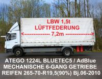 MERCEDES ATEGO 1224L BLUETEC5 PRITSCHE PLANE LÜFT Bj.06-2010 Niedersachsen - Hessisch Oldendorf Vorschau