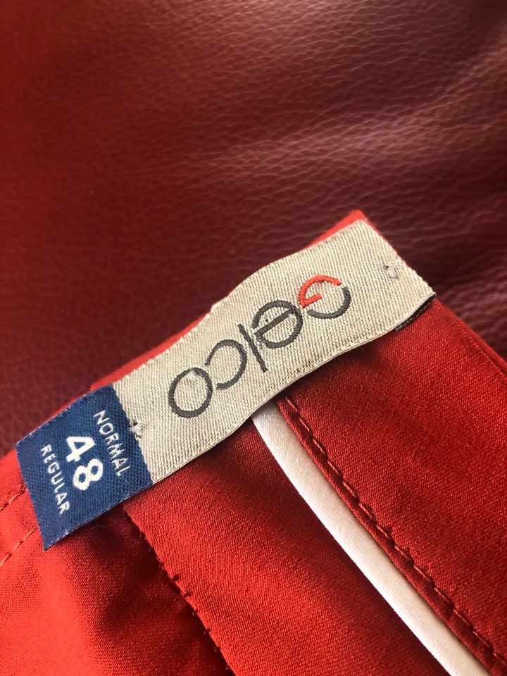 Damenhose Gr. 48 - rot - Gelco - neu in Bersenbrück