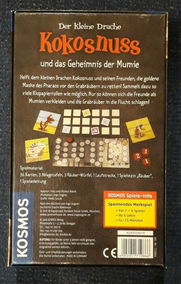 Der kleine Drache Kokosnuss Spiel zu verkaufen in Wriedel