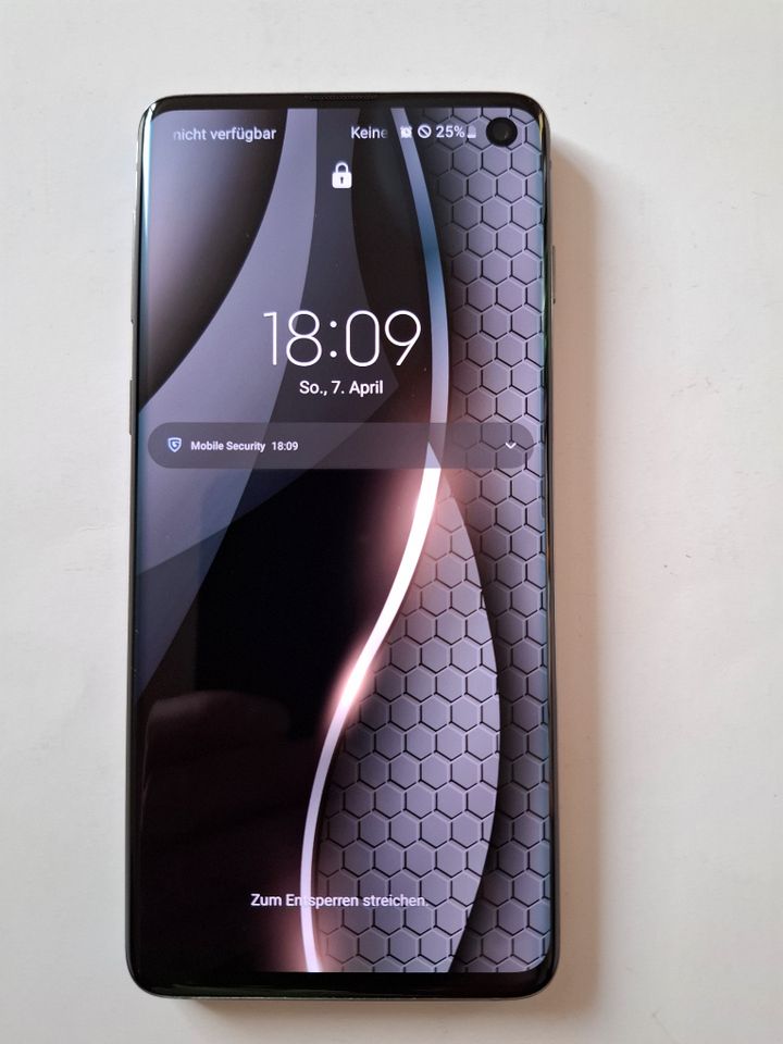 Samsung Galaxy S10 128GB/BLACK in Mutlangen