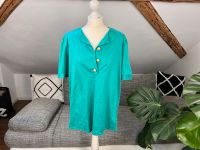 True vintage frankenwälder Bluse shirt Top türkis blau grün gold Bayern - Würzburg Vorschau