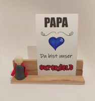 Dekoration Geschenk Papa Superheld Einzelstück Saarland - Merzig Vorschau
