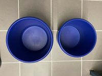 Hydro Keramik Übertopf 30 cm blau neuwertig Hessen - Liederbach Vorschau