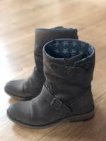 Wildleder Stiefeletten Gr. 38 von Tommy Hilfiger grau Schleswig-Holstein - Neumünster Vorschau
