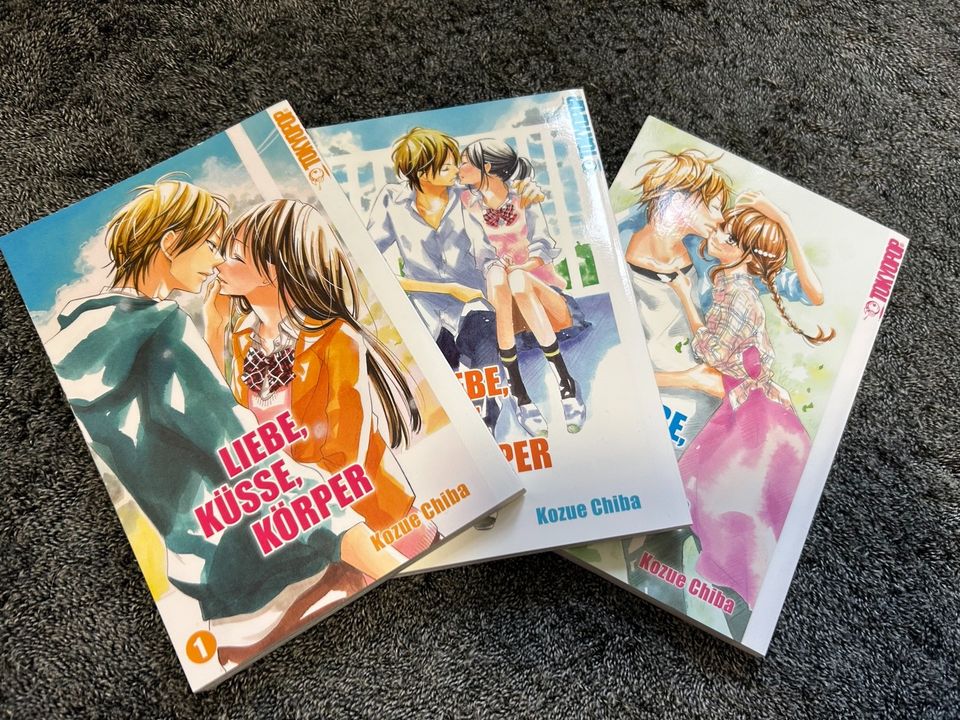 Manga, Liebe Küsse Körper 1-3, Kozue Chiba in Nienburg (Weser)