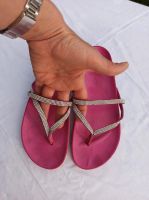 Sandalette Leder Pink Straß Gr.41 Münster (Westfalen) - Gremmendorf Vorschau