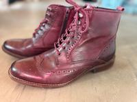 NEU Pier One Schnürboots Stiefel Stiefeletten Boots lila Leder Brandenburg - Falkenberg/Elster Vorschau