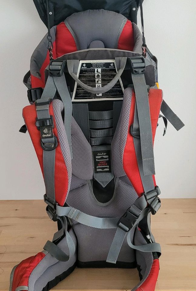 Deuter Kid Comfort 2 II Kraxe Kindertrage Zubehör Versand mgl. in Stein