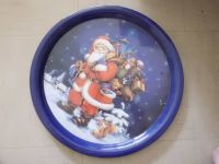 Weihnachtsteller Metall blau Durchmesser 40 cm Köln - Chorweiler Vorschau