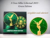 1 Unze Silber Libertad 2022 Libertad Green Edition Niedersachsen - Wittingen Vorschau