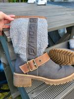 S Oliver Stiefel Grau Cognac 38 Niedersachsen - Zeven Vorschau