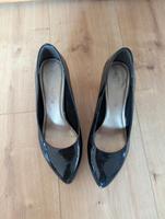 Absatzschuhe Tamaris Größe 40 schwarz glänzend Bayern - Rödelsee Vorschau