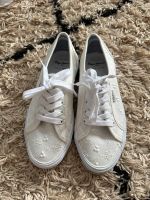 Pepe Jeans Sneaker weiß Blümchen Gr. 40 neu Nordrhein-Westfalen - Monheim am Rhein Vorschau