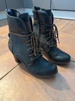 Mustang Damen Schuhe Stiefelette Gr. 40 grau wie Neu Bayern - Hirschaid Vorschau