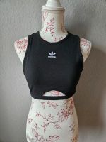 Adidas Shirt top cropp schwarz kurz 36 S Brandenburg - Finsterwalde Vorschau