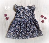 Kleid Sommer schwarz Blumen Gr. 68 Sachsen - Burkau Vorschau