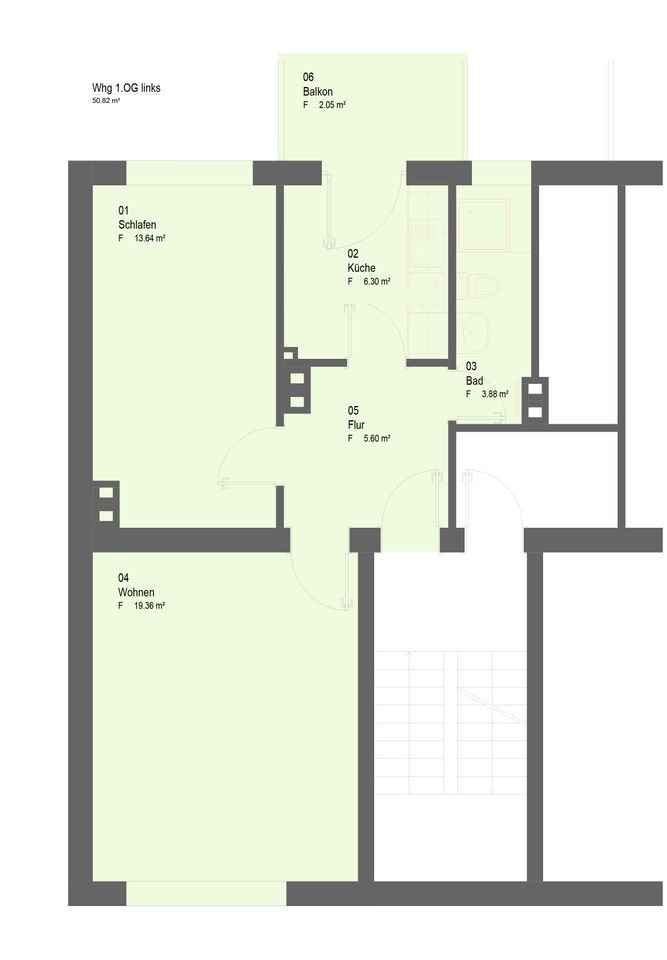 Gemütliche 2-Zimmer-Wohnung Nähe Schrevenpark in Kiel