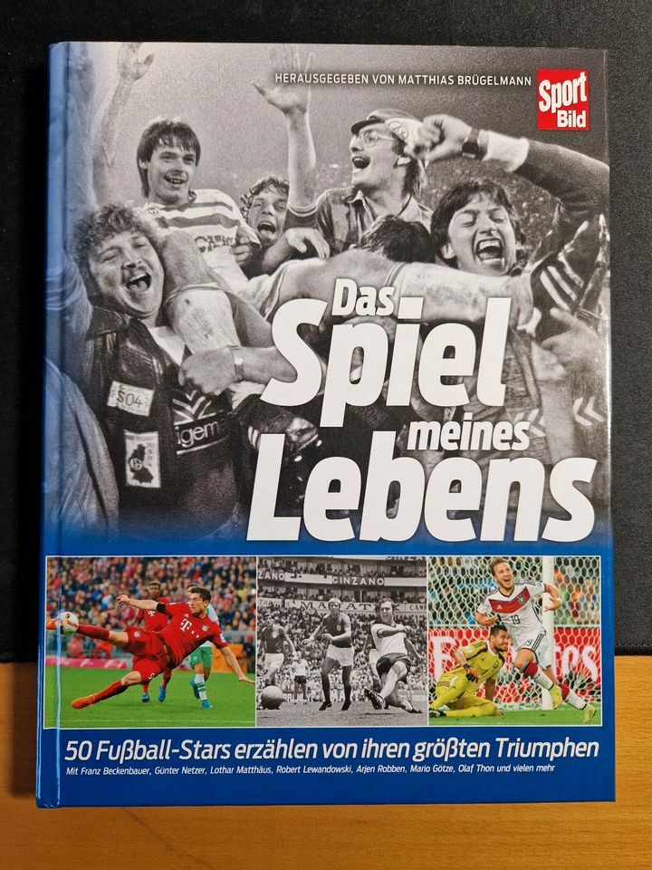 Das Spiel meines Lebens - 50 Fußball-Stars erzählen/Sport Bild in Würzburg